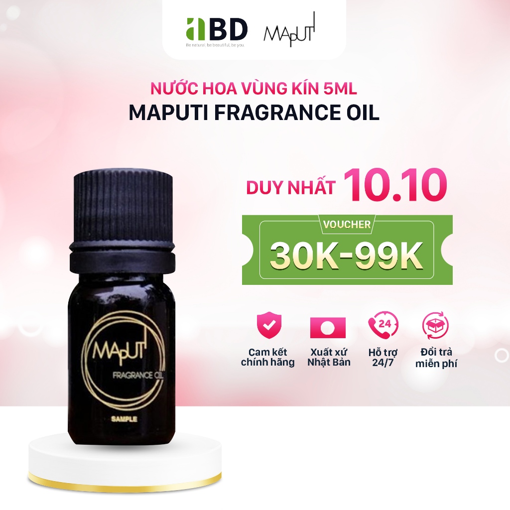 Nước Hoa Vùng Kín Nhật Bản - Mùi Hương Quyến Rũ, Gợi Cảm, Tự Tin -  Maputi Fragrance Oil - 5ml