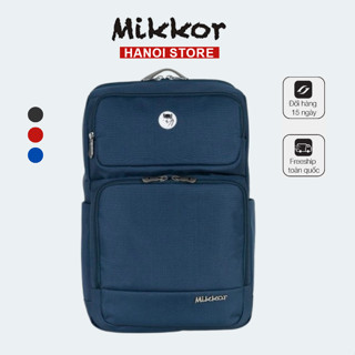 Balo máy tính Mikkor Ives đựng vừa laptop 15.6 inch có đệm chống sốc dày dặn, chắc chắn chống thấm nước