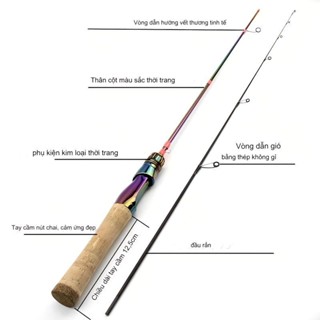 Cần câu UL  titan siêu dẻo, đọt đặc cần câu ul màu sắc siêu đẹp độ dài từ 1m68 đến 1m98