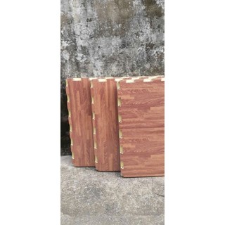 (COMBO) 5 BỊCH THẢM XỐP VÂN GỖ KT 60×60 (20 MIẾNG)