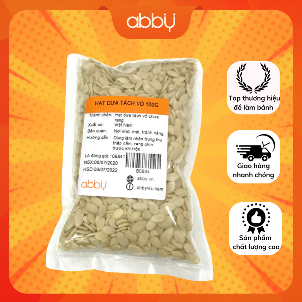 Hạt Dưa Tách Vỏ 100g