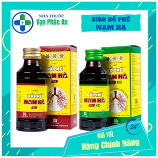 [CHÍNH HÃNG] Siro Bổ Phế Nam Hà XC [Chai 125ml] Giúp Bổ Phế, Giảm Ho, Giảm Đờm, Giảm Đau Rát Họng, Khản Tiếng