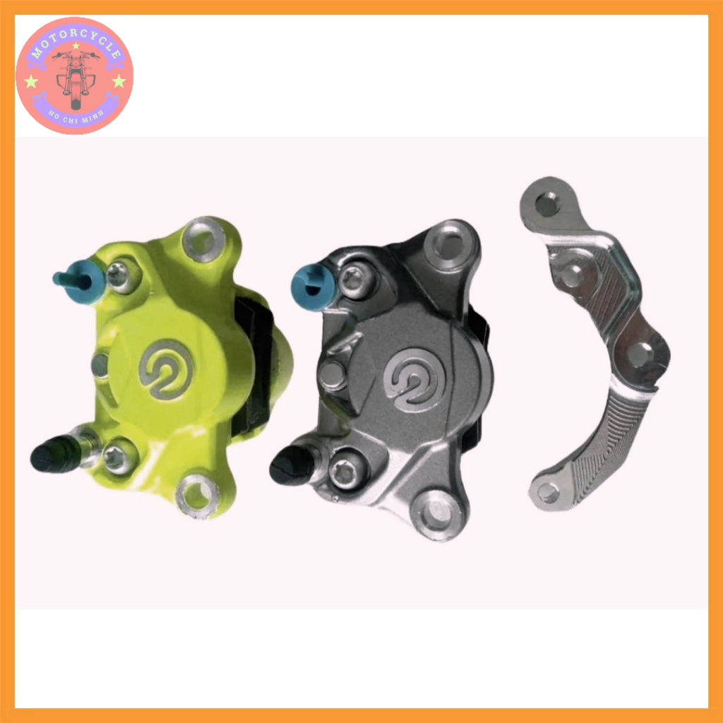 PÁT TRƯỚC [ EX150/155 _ SIZE ĐĨA 245 MM + HEO DẦU BREMBO - 2 PISTON - ĐỐI XỨNG]