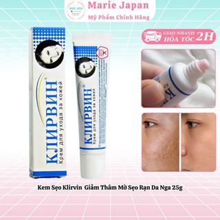 Kem Sẹo KLIRVIN Nga Giảm Thâm Mờ Sẹo Rạn Da Tuýp 25g