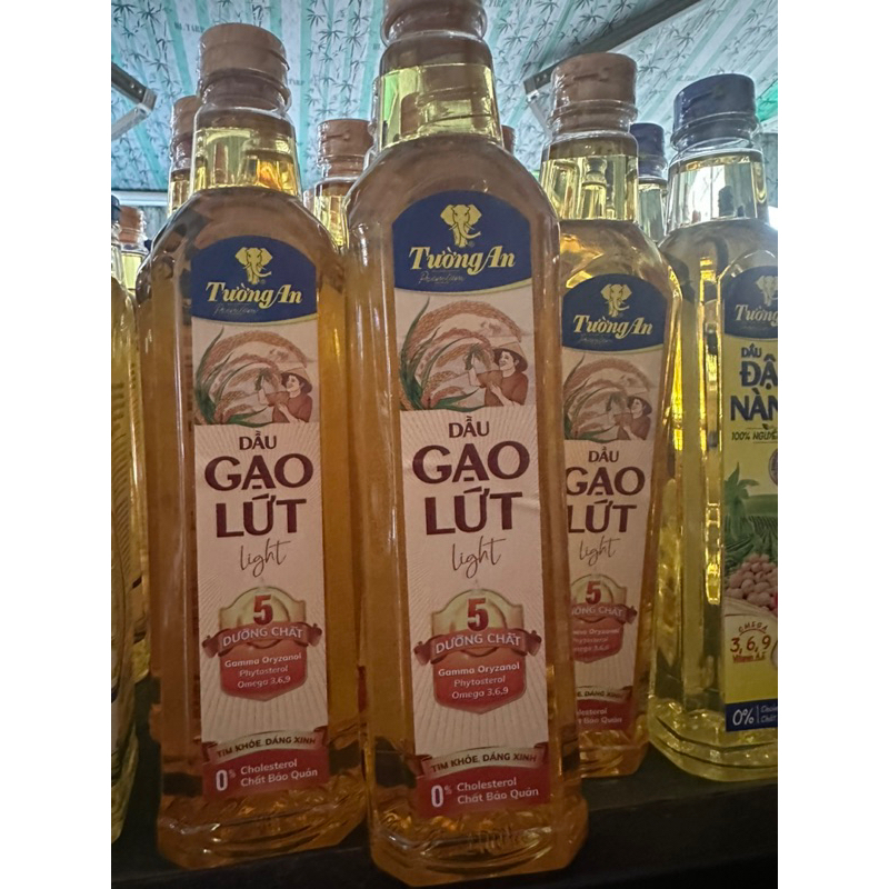 dầu gạo lứt tường an 1l