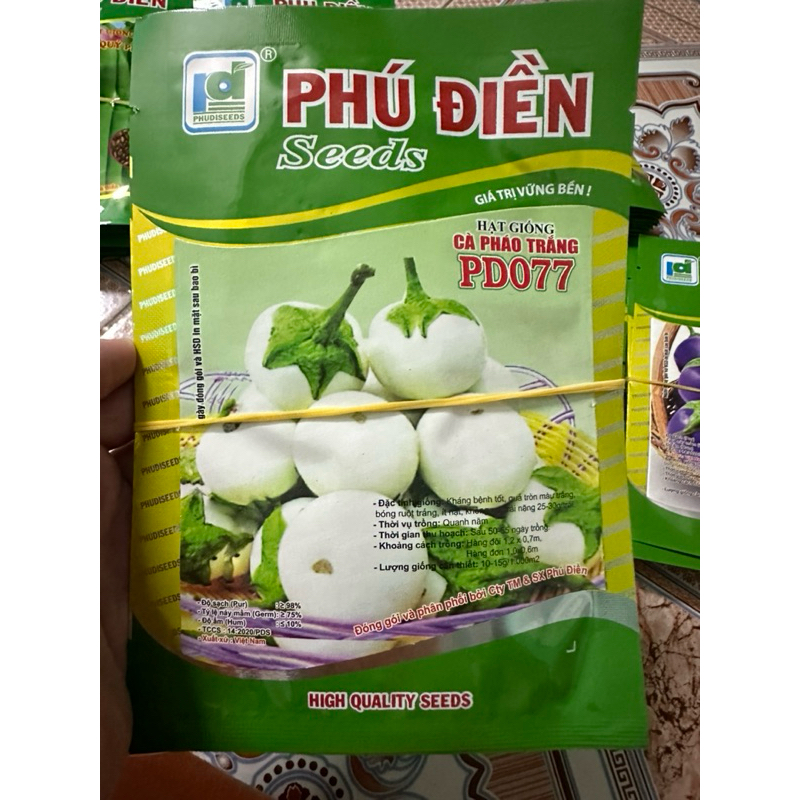 HẠT CÀ PHÁO TRẮNG 5gram