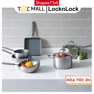 Nồi cháo quánh chống dính nhỏ mini cute KHÔNG DÙNG BẾP TỪ, chảo vuông Handycook 16cm T2C Mall