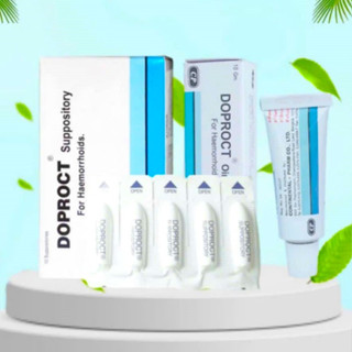[Chính Hãng] KEM BÔI TRĨ, HỘP 10 VIÊN ĐẶT TRĨ DOPROCT THÁI