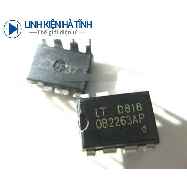 5 con IC NGUỒN OB2263 OB2263AP DIP-8 MỚI