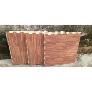 (COMBO) 30 tấm thảm xốp vân gỗ kt (60×60)