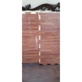 (COMBO) 30 tấm thảm xốp vân gỗ kt (60×60)