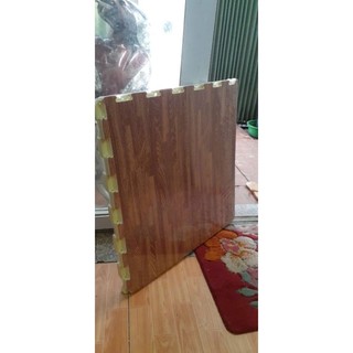 (COMBO) 30 tấm thảm xốp vân gỗ kt (60×60)