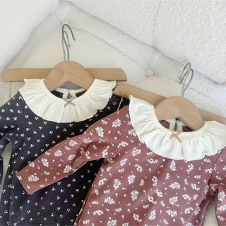  SET BỘ QUẦN ÁO CHẤT COTTON  HOẠ TIẾT HOA NHÍ XINH CHO BÉ GÁI -M140 