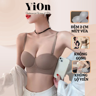 [Lùi Size] Áo ngực cup ngang mút vừa 2 cm che mỡ lưng mỡ nách AKD17 YiOn Underwear