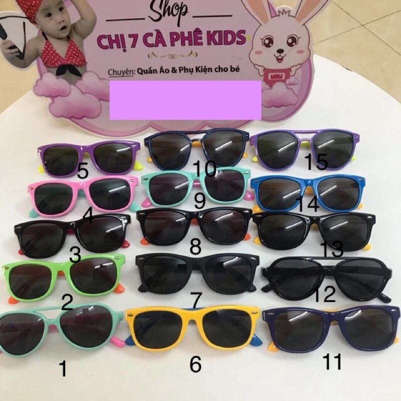 Kính cho bé size 1-10 tuổi