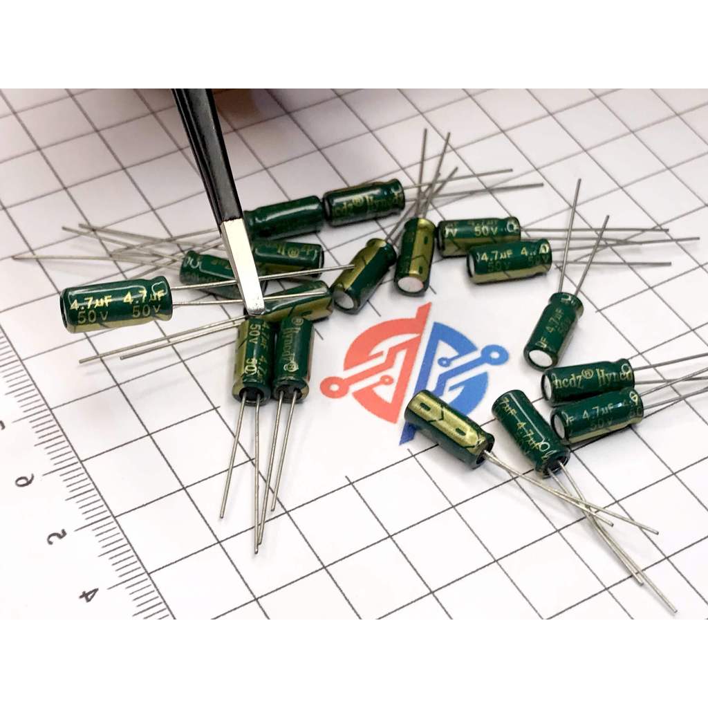 [Combo 50 chiếc] Tụ Hóa 4.7uF 50V 5x11MM
