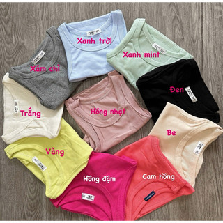 ÁO BA LỖ TRƠN CỔ TRÒN
