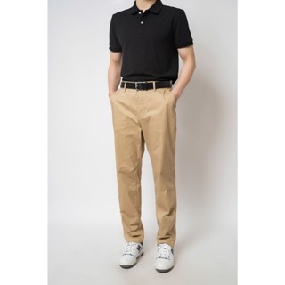 Quần chinos nam AMM dáng vừa vải twill casual trơn dễ mặc dễ phối M-BP22W-010