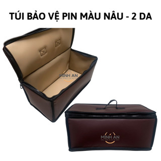 Túi Da Bảo Vệ Sạc Pin Cho Xe Máy Điện Vinfast Klara Feliz Vento Evo 200 Chống Trầy Chống Va Đập Hiệu Quả Minh An