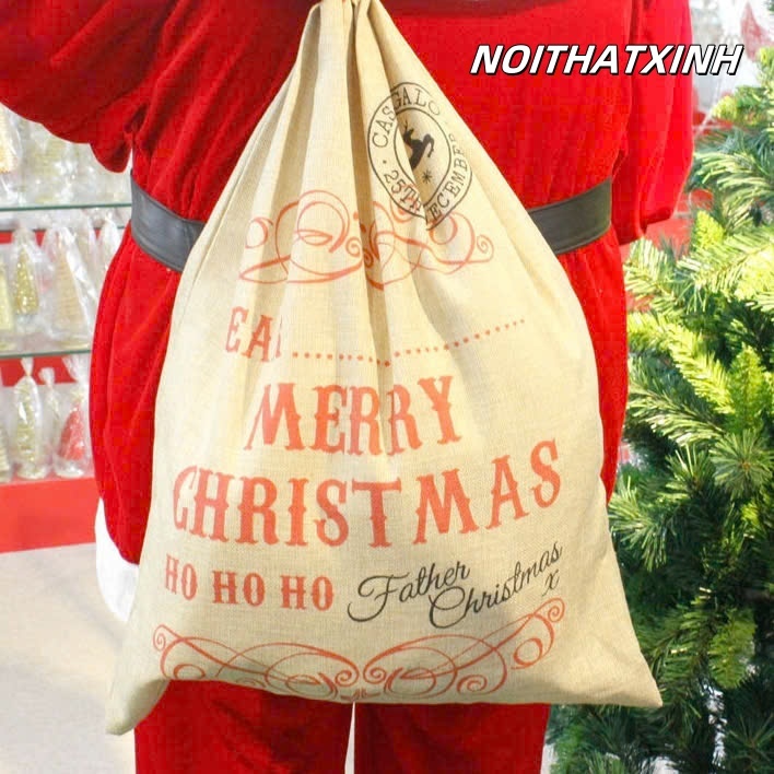 TÚI ĐỰNG - TÚI TRANG TRÍ NHÀ CỬA,DECOR NOEL SIU ĐẸP KN18