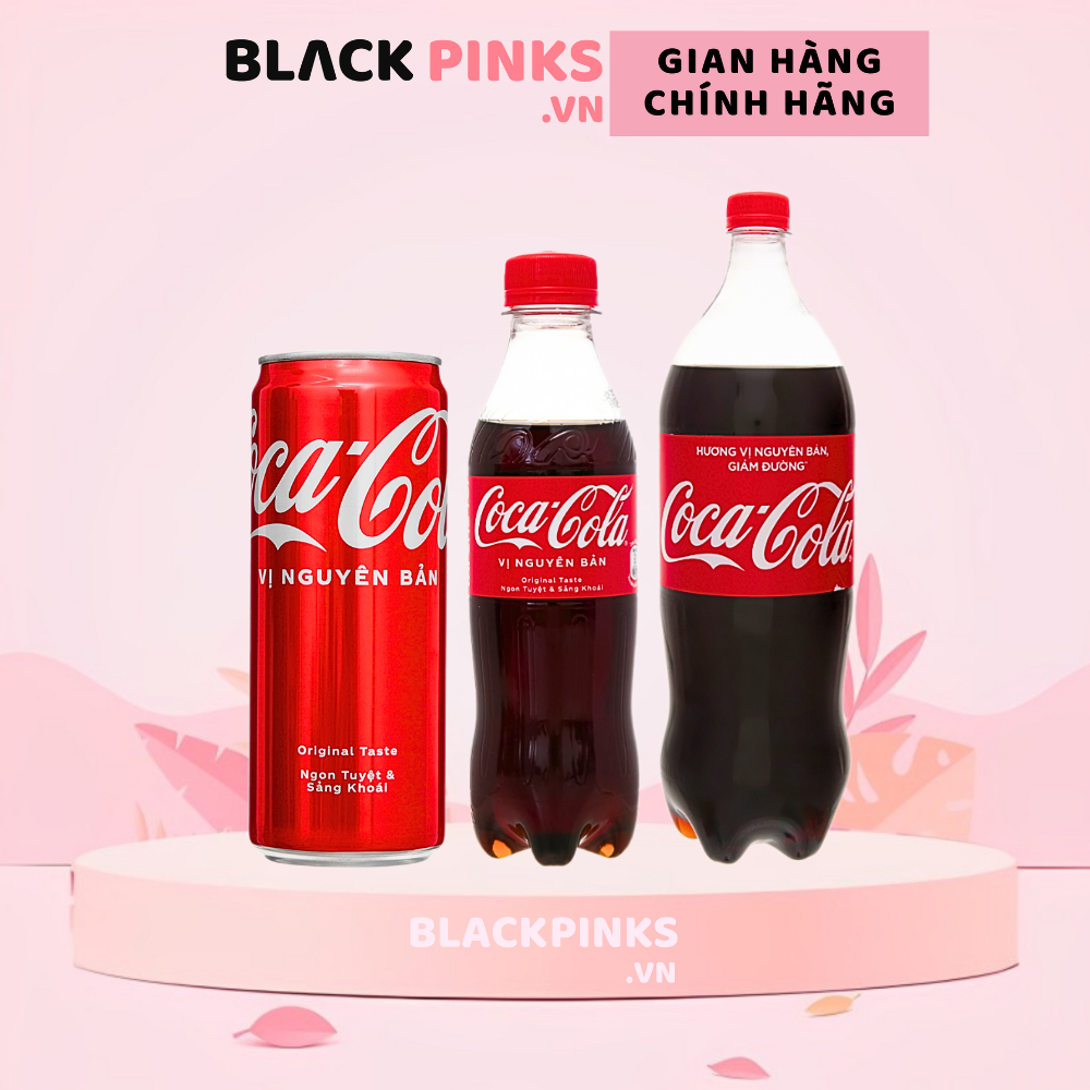 Nước ngọt Coca Cola vị nguyên bản lon 235ml/320ml và chai 300ml/390ml/600ml/1.5L/1.95L/2.25L