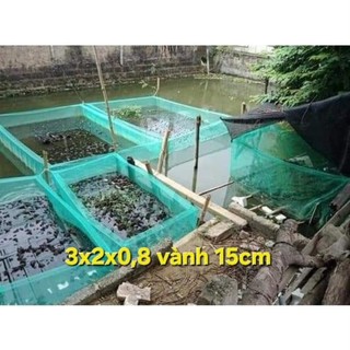 Tráng lưới nuôi ếch , ốc , cá - lưới thái