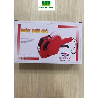 Máy bấm giá tiền- Súng bắn giá , máy dán giá có nắp đậy G-STAR BL-68 ( tặng kèm 1 ống mực và 1 cuộn tem giá theo máy)