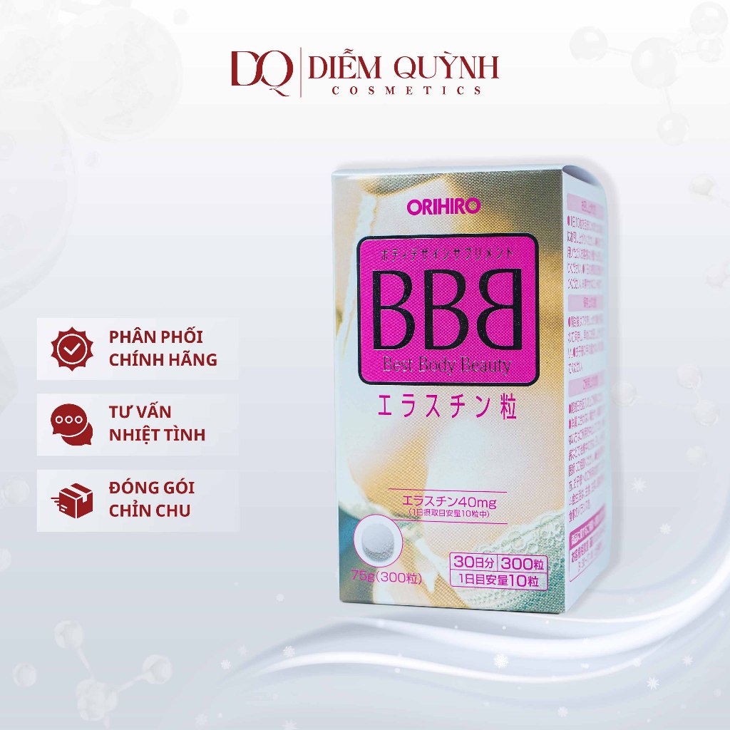 Viên uống nở ngực BBB Best Beauty Body Nhật Bản