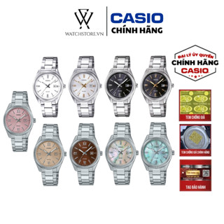 Đồng Hồ Nữ Casio Series LTP-1302 Sang Trọng Quý Phái Mặt Kính Khoáng Tròn 30.2mm Chống Nước Vỏ Thép Không Gỉ Chính Hãng