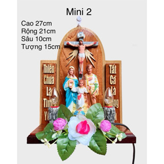 Bàn Thờ Công Giáo MiNi (21x27cm)