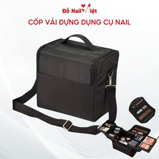 Cốp đựng đồ nail,mi(vừa máy hơ nhỏ),cốp nail vải đựng đồ nghề nail,sơn gel,móng-ĐỒ NAIL