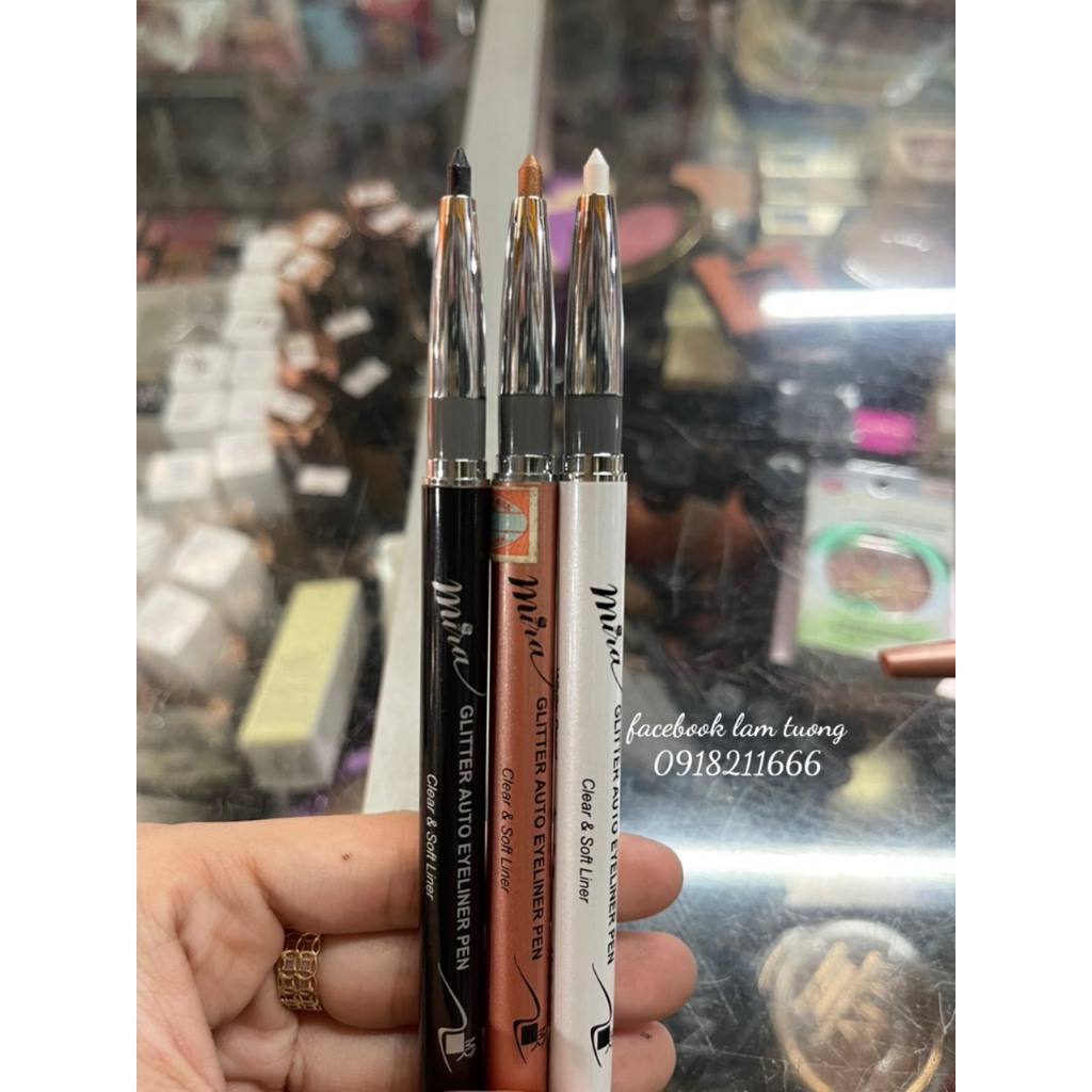 Chì Mí Mira Glitter Auto Eyeliner Pen