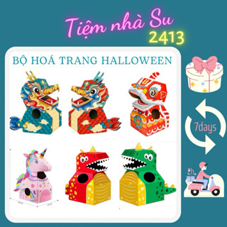 Hỏa tốc-Đồ Chơi Cosplay,Bộ Hoá Trang,Mô Hình Hoá Trang Trung Thu/ Halloween hình Khủng Long, Kỳ Lân Cho Bé - TIỆM NHÀ SU