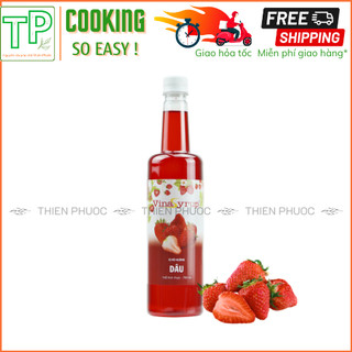 Si rô dâu - 6 loại si rô dâu - nhiều lựa chọn
