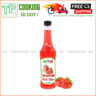 Si rô dâu - 6 loại si rô dâu - nhiều lựa chọn