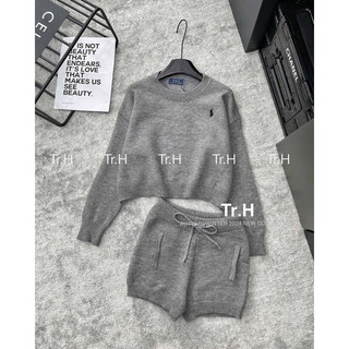 Set Len Dài Tay Thêu Ngựa QC L1