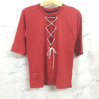 (40-55kg) Áo tay lỡ choker nữ. drap gối codipa