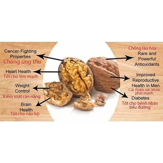 Nhân Óc Chó Mỹ Mornuts 400g Tách Vỏ Loại 1 – Hạt Óc Chó Nguyên Béo Bùi Ăn Kiêng Eat Clean Làm Sữa
