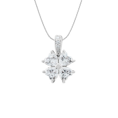 Mặt dây chuyền Bạc đính đá CZ PNJSilver XMXMK000067