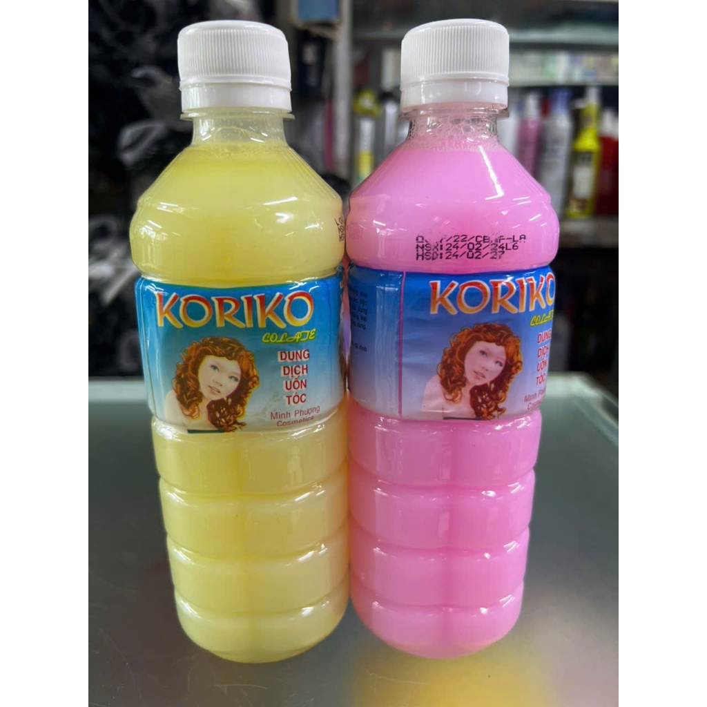 DUNG DỊCH UỐN TÓC NHÂN SÂM KORIKO 500ML