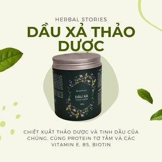 Combo Dầu gội và Dầu xả thảo dược Herbal Stories - Nuôi Dưỡng, Kích Thích Mọc Tóc, Phục Hồi Hư Tổn
