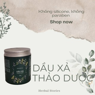Combo Dầu gội và Dầu xả thảo dược Herbal Stories - Nuôi Dưỡng, Kích Thích Mọc Tóc, Phục Hồi Hư Tổn