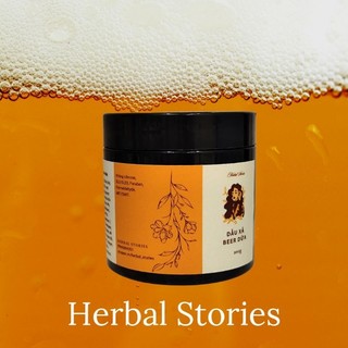 Combo Dầu gội & Dầu xả beer dừa Herbal Stories - Phục Hồi Tóc Khô Xơ, Giúp Tóc Chắc Khỏe