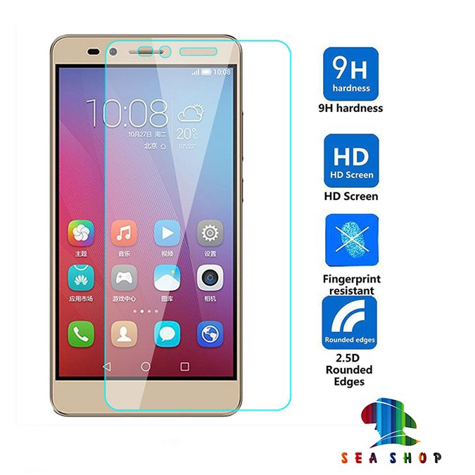 Bộ 2 kính cường lực Huawei GR5 - độ cứng 9H - trong suốt - cảm ứng mượt mà