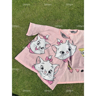 [SẴN] ÁO THUN DỆT KIM PLOYPA FULL MẶT MÈO MARIE CHÍNH HÃNG 100% THÁI LAN