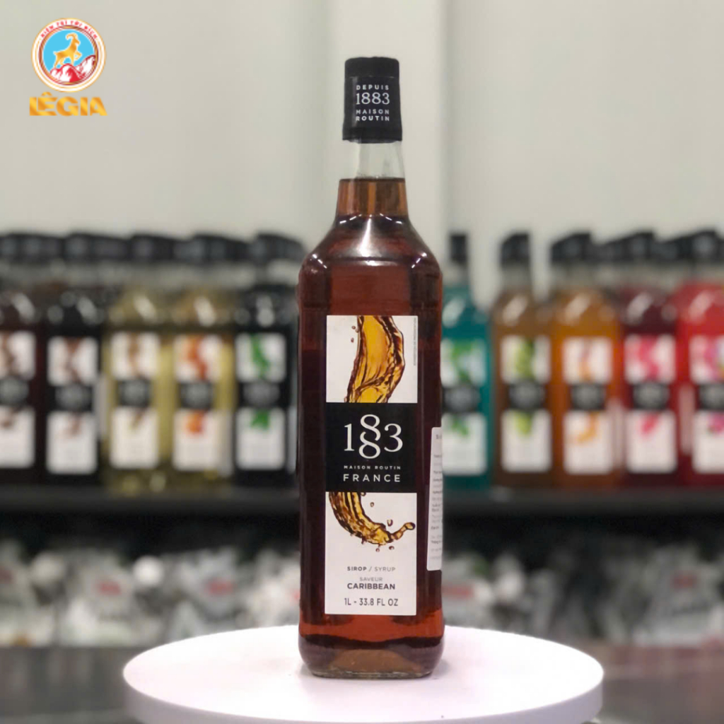 SYRUP 1883 RUM CARRIBE 1L - RUM/CARIBBEAN 1883 SYRUP