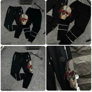 [NEW] Quần Jogger Nam Phối Khoá Cực Chất - Quần Jogger Nam Đính Đá Cực Xịn