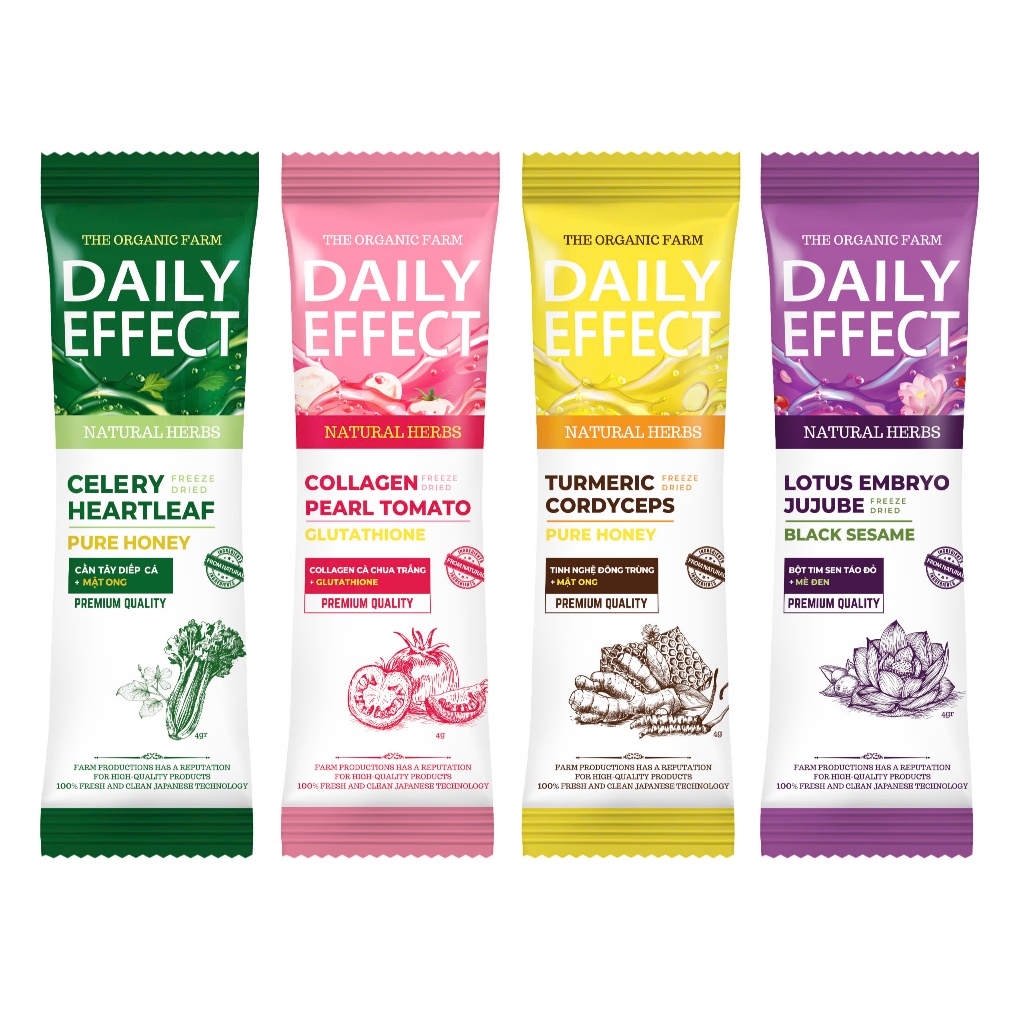 - Gói Lẻ Nước Uống Daily Effect (1 Gói)