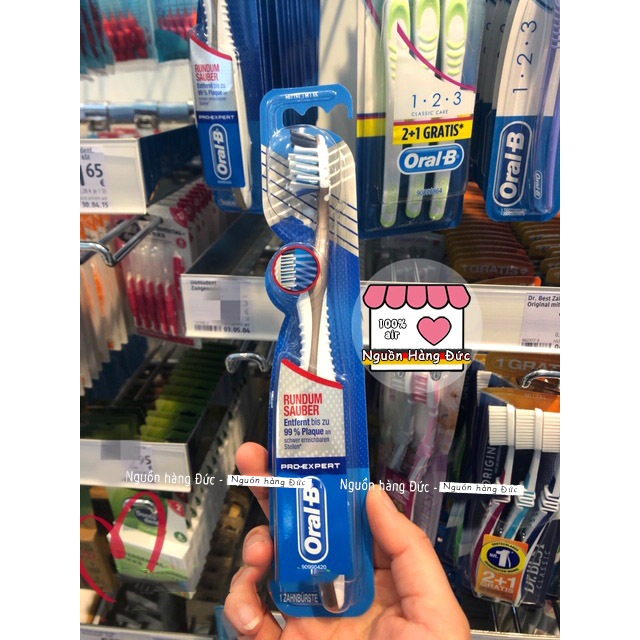 Bàn chải đánh răng Oral B Pro-Expert Đức - Nguồn hàng Đức
