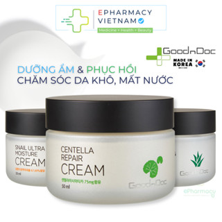 Kem Dưỡng GOODNDOC Cream Phục Hồi Da Hư Tổn, Thâm Sạm 50ml